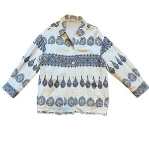 Zara Bohemian Button Down